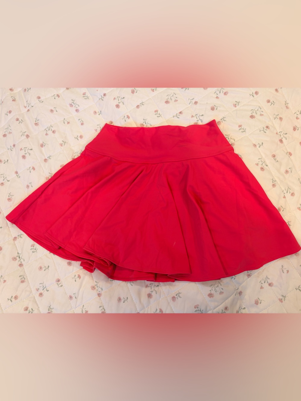 Bright Pink Athletic Skirt